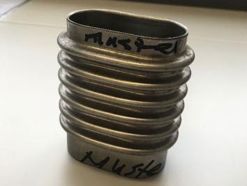 Customised expansion joints for the exhaust system of classic Porsche 911 models (964 series)