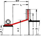 Type 52 - Fabric Expansion Joint | dimensional sketch
