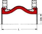 Type A1 - Rubber Expansion Joint | dimensional sketch