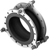 Type A1T (with tie rods) - Rubber Expansion Joint | 3D view