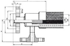 Type DS - Double Sheel Hose | dimensional sketch