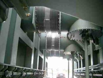 Stainless Steel Expansion Joints for High Voltage Station 380kV in Antwerp / Belgium